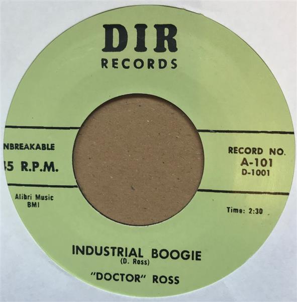 Single - Doctor Ross - Industrial Boogie , Thirty-Two Twenty