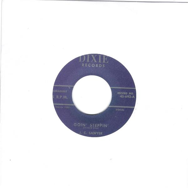 Single - VA - J.C Sawyer / Orangie Ray Hubbard - Goin' Steppin', (Orangie Ray Hubbard) - Sweet Love