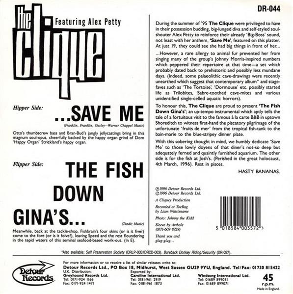 Single - Clique (Featuring Alex) - Save Me