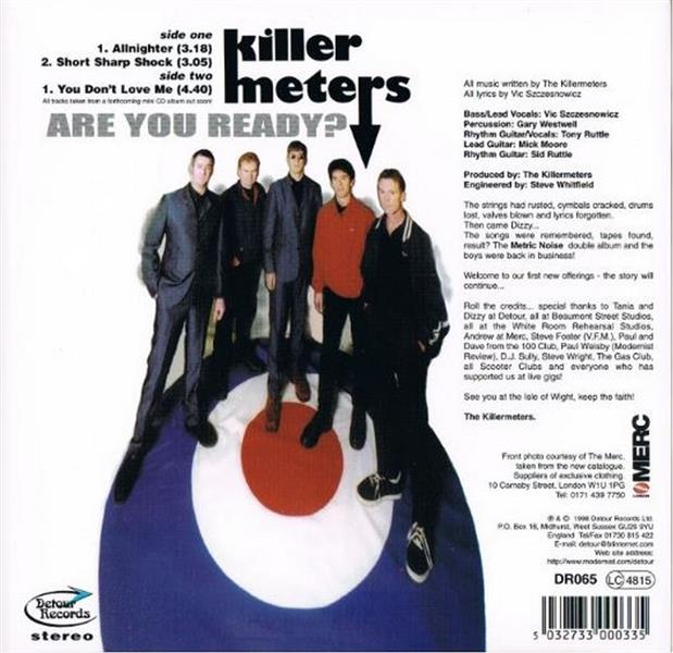 Single - Killermeters - Are You Ready?