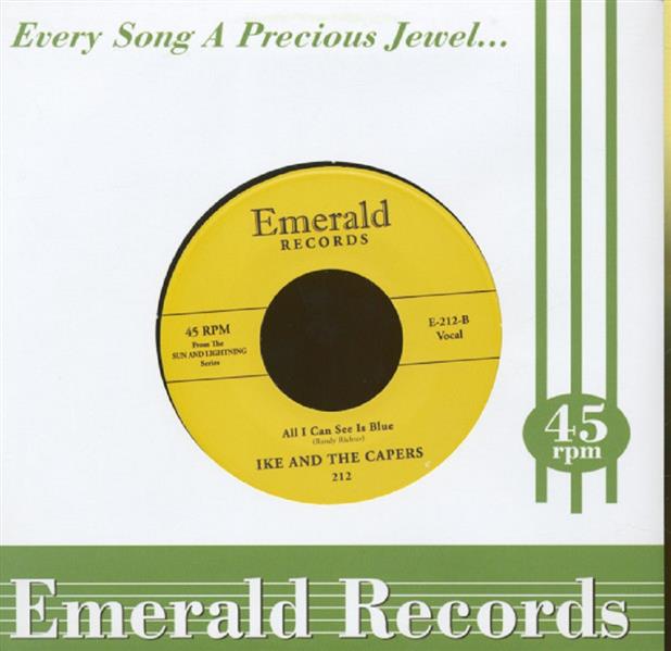 Single - Ike & the Capers - Wow, All I Can See Is Blue