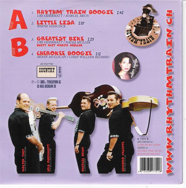 Single - Rhythm Train - Rhythm Train Boogie