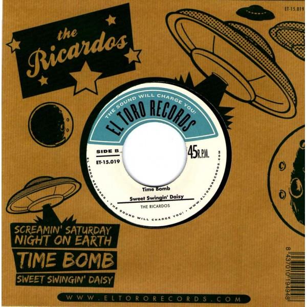 Single - Ricardos - Screaming' Saturday Night On Earth, Time Bom, Sweet Swingin' Daisy