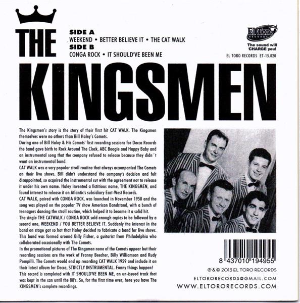 Single - Kingsmen - Full Recordings