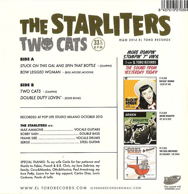 Single - Starliters - Two Cats