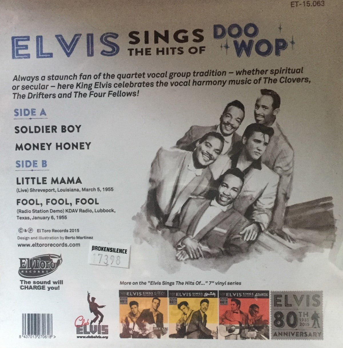 Single - Elvis Presley - Doo Wop