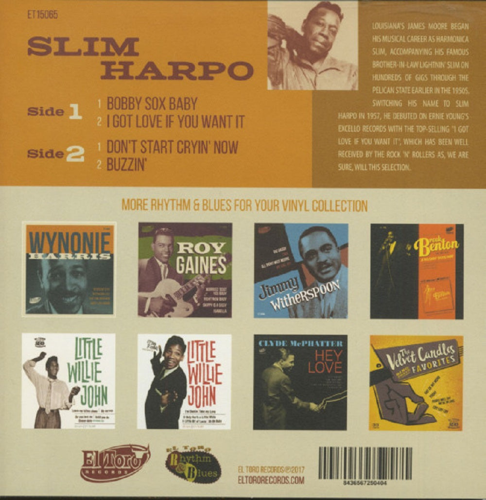 Single - Slim Harpo - Bobby Socks Baby