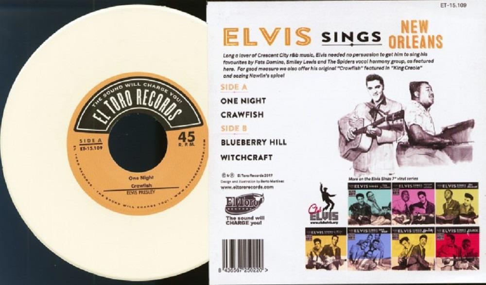 Single - Elvis Presley - Sings New Orleans