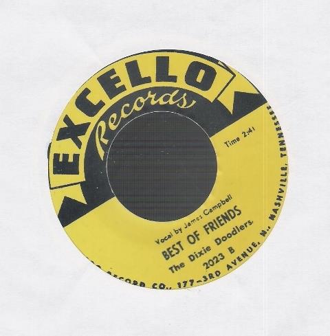 Single - Dixie Doodlers - Best Of Friends, She Was All I Had