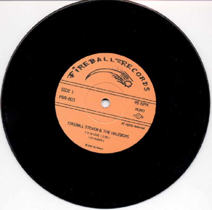 Single - Fireball Steven and the Halebops - I'm In Love, Way Deep Down in Dixie