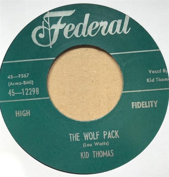 Single - Kid Thomas - Wolf Pack / The Spell