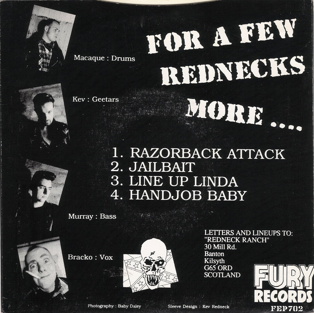 Single - Rednecks (4) - Razorback Attack, Jailbait, Line Up Linda, Handjob Baby