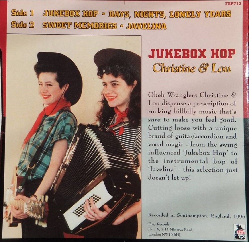 Single - Christine & Lou - Jukebox Hop