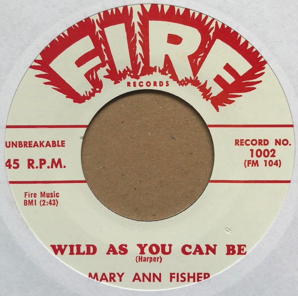 Single - Mary Ann Fisher - Put On My Shoes / Wild As You Can Be