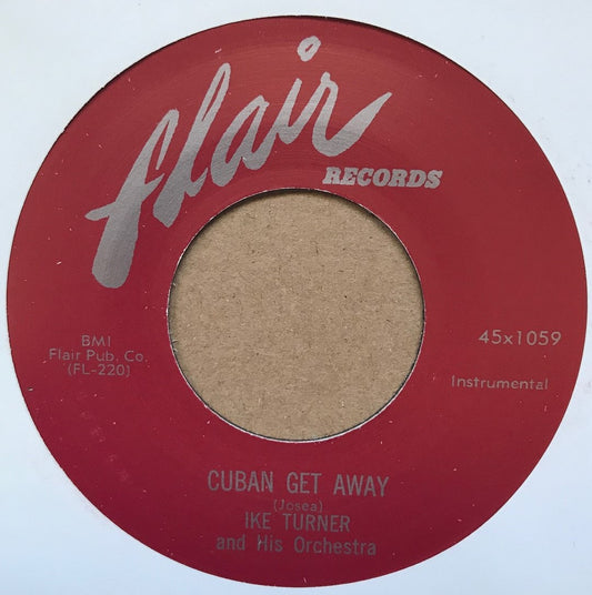 Single - Ike Turner - Cuban Getaway / Go To It