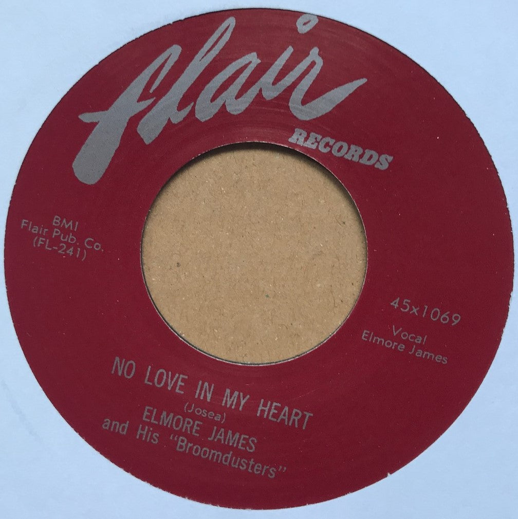 Single - Elmore James - No Love In My Heart / Happy Home