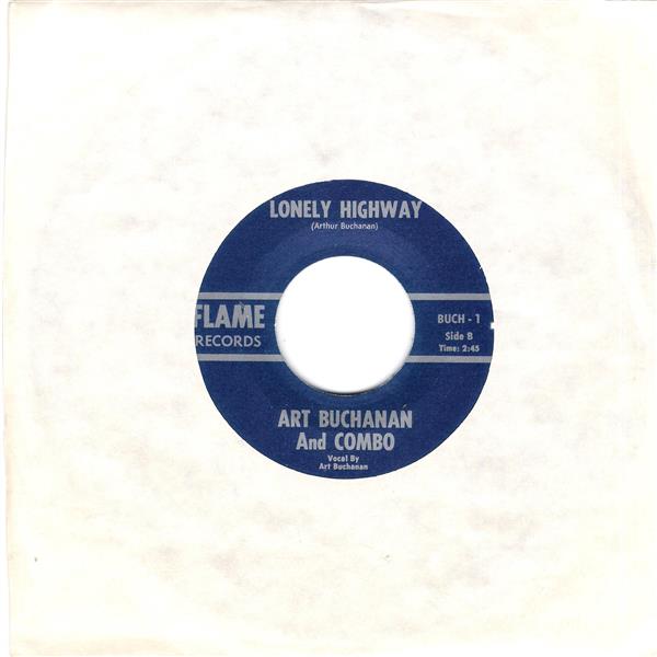 Single - Art Buchanan - Time With Tell, Lonely Highway