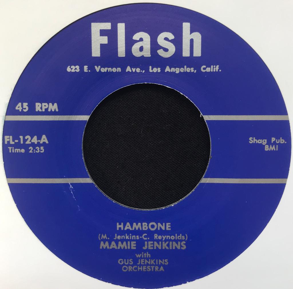 Single - Mamie Jenkins - Hambone; Jump With Me Baby