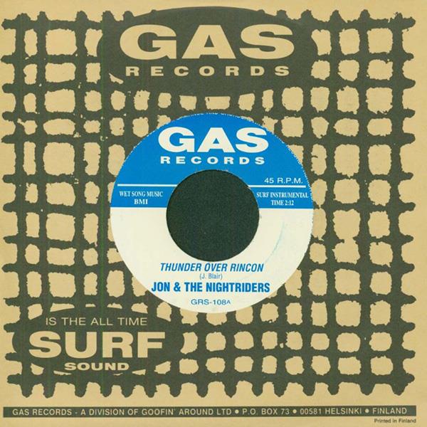 Single - Jon & The Nightriders - Stringer, Thunder Over Rincon