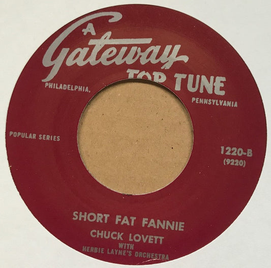 Single - Rufus Gordon - Long Tall Sally / Chuck Lovett - Short Fat Fannie