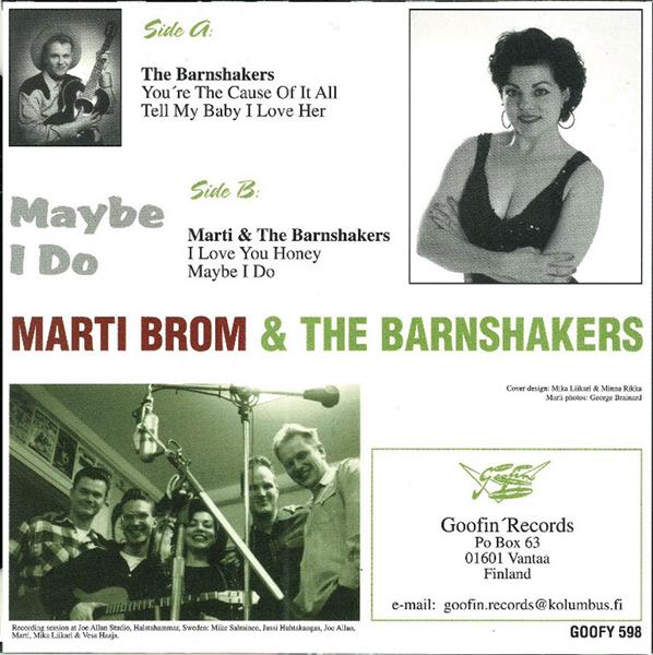 Single - Marti Brom & The Barnshakers - Maybe I Do o