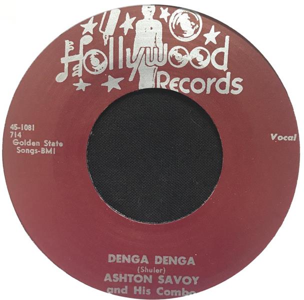 Single - VA - Ashton Savoy - Denga Denga; Red Callender Sextette - Voodoo