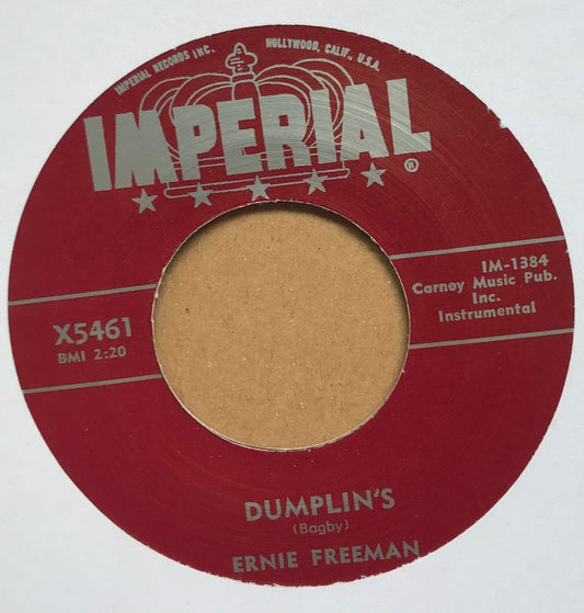 Single - Chris Kenner - Sick & Tired; Ernie Freeman - Dumplin's