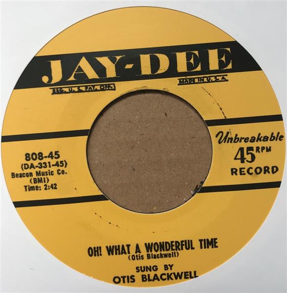 Single - Otis Blackwell - Let The Daddy Hold You / Oh What A Wonderful Time