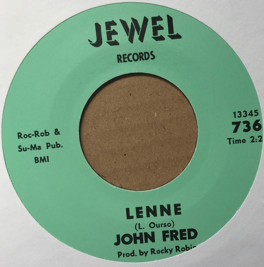 Single - John Fred - Lenne / You're Mad At Me