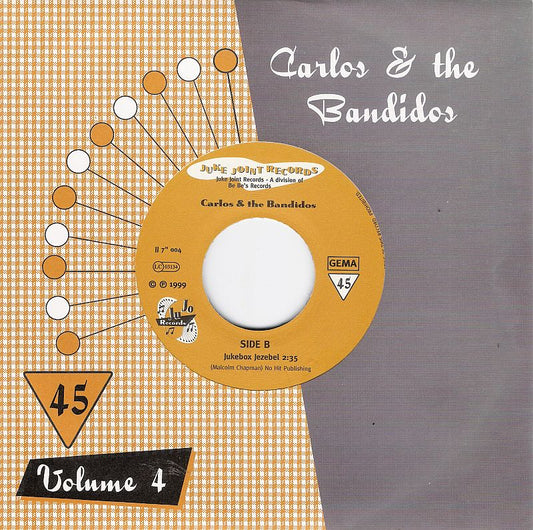 Single - Carlos & The Bandidos - Jukebox Rock, Jukebox Jezebel