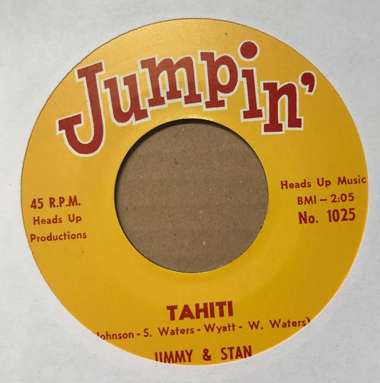Single - VA - Jimmy & Stan - Tahiti, Baby Earl & The Trinidads - Back Slop