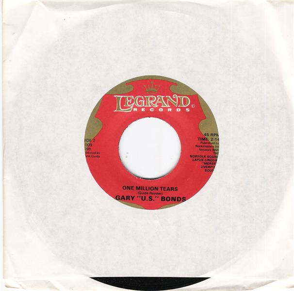 Single - Gary 'U.S.' Bonds - School Is Out, One Million Tears