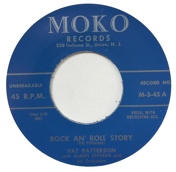 Single - Pat Patterson - Boppin’ At Midnite / Rock An’ Roll Story