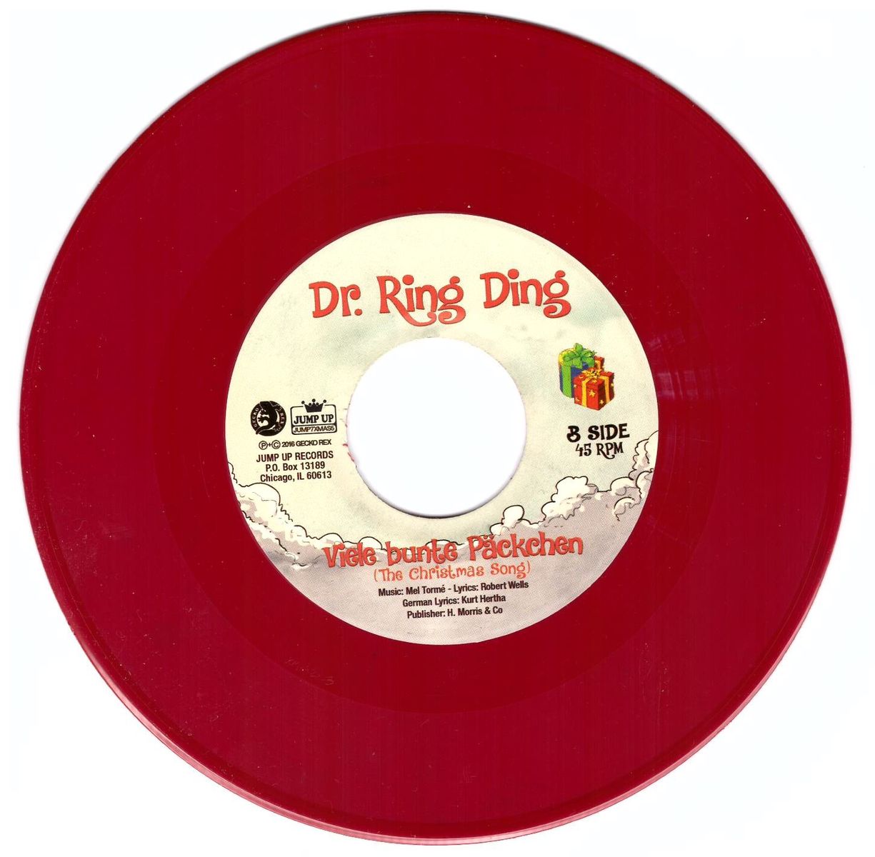 Single - Dr. Ring Ding - Christmas Again, Rot
