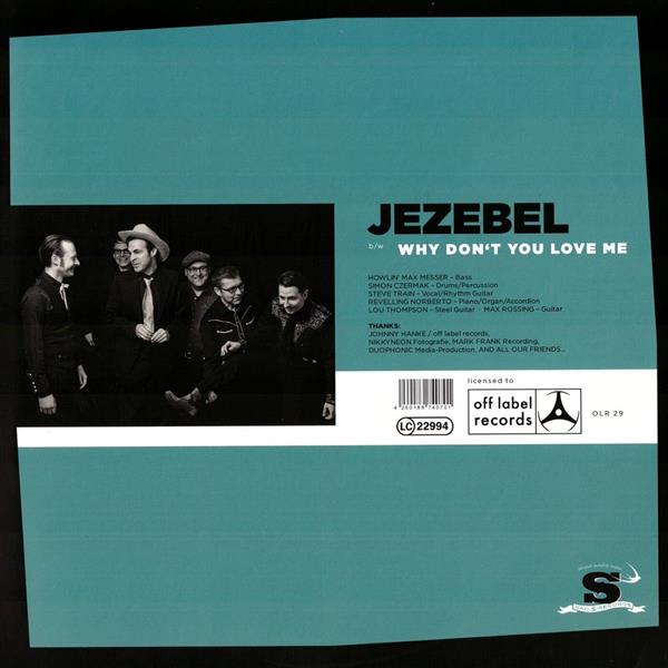 Single - Steve Train and his Bad Habits - Jezebel; Why Don't You Love Me