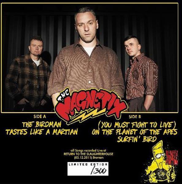 Single - Magnetix - Earthquake Files No. 3 - Yellow Vinyl