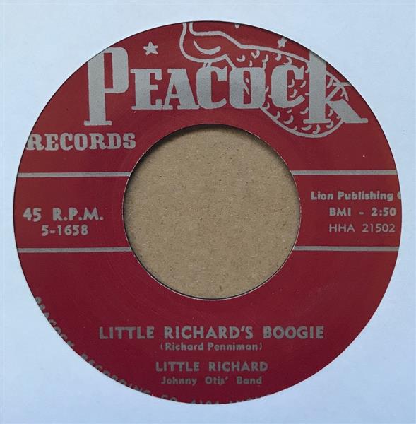 Single - Little Richard - Little Richards Boogie / Directly From My Heart To You