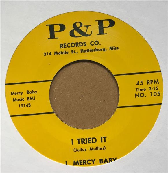 Single - J. Mercy Baby - I Messed Up / I Tried It