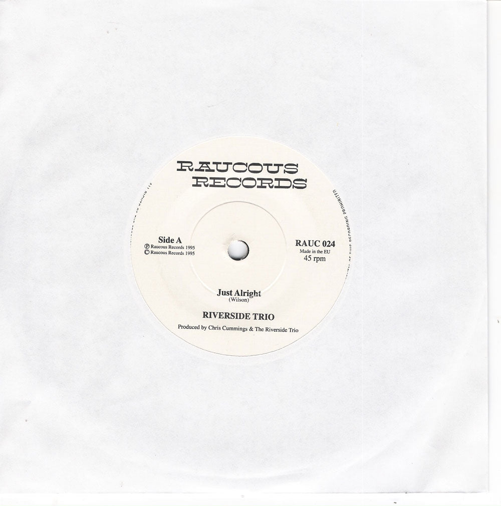 Single - Riverside Trio - Desolation Blues, Just alright