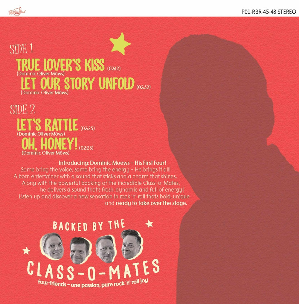 Single - Dominic Moews & the Classmates - Sings - His First Four