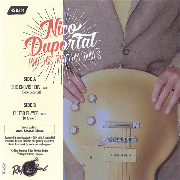 Single - Nico Duportal - She Knows How, Guitar Player