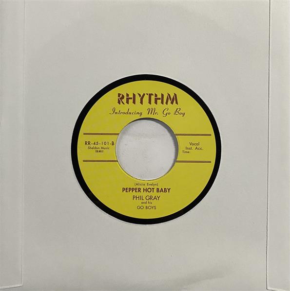 Single - Phil Gray - Bluest Boy in Town - Pepper Hot Baby