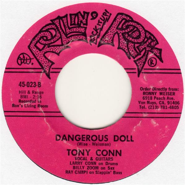 Single - Tony Conn - Like Wow; Dangerous Doll