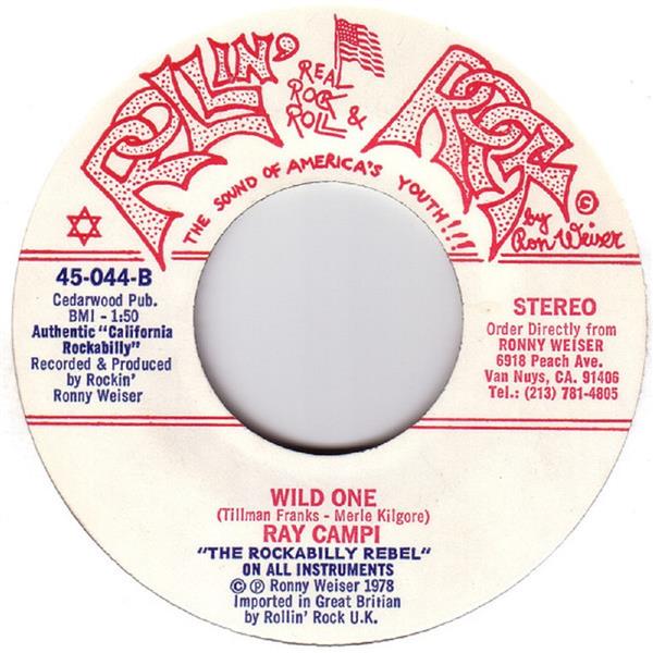 Single - Ray Campi - Rattlin' Daddy; Wild One