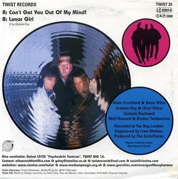 Single - Solarflares - Can’t Get You Out Of My Mind