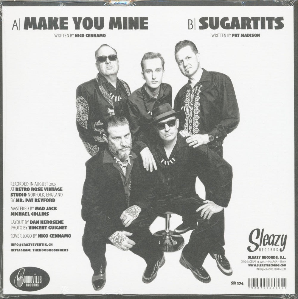 Single - Hoodoo Sinners - Make You Mine; Sugartits
