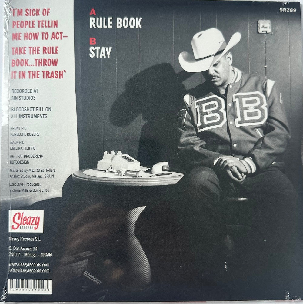 Single - Bloodshot Bill - Rule Book, Stay