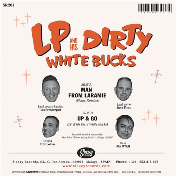 Single - LP and his Dirty White Bucks - Man From Laramie; Up & Go