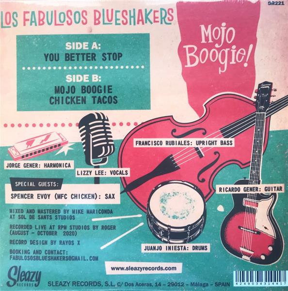 Single - Los Fabulosos Blueshakers - Mojo Boogie
