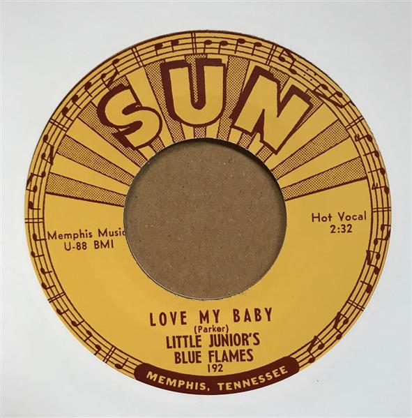 Single - Little Junior's Blue Flames - Mystery Train; Love My Baby